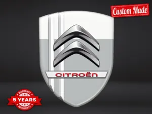 Citroen Emblemi Auto su Misura Resistenti Alta Qualità Pro